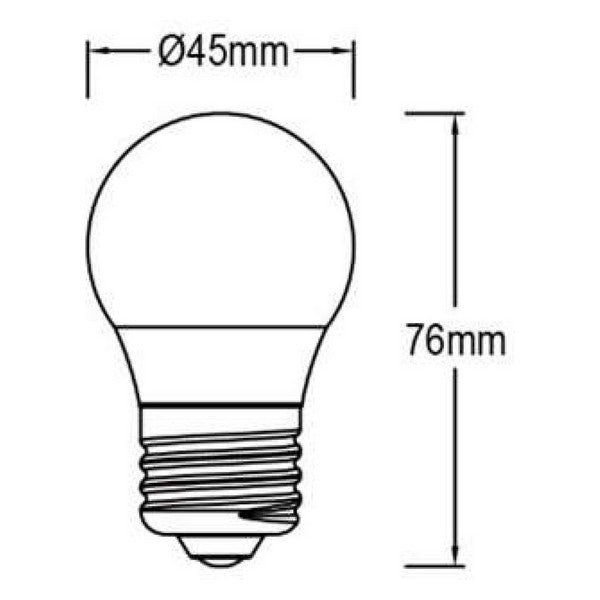 Lâmpada LED Panasonic Corp. PS Frost 4 W 320 Lm (Branco Neutro 4500K)