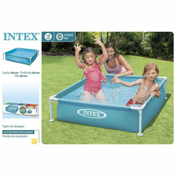 Piscina Desmontável Intex 342 L (122 x 122 x 30 cm)