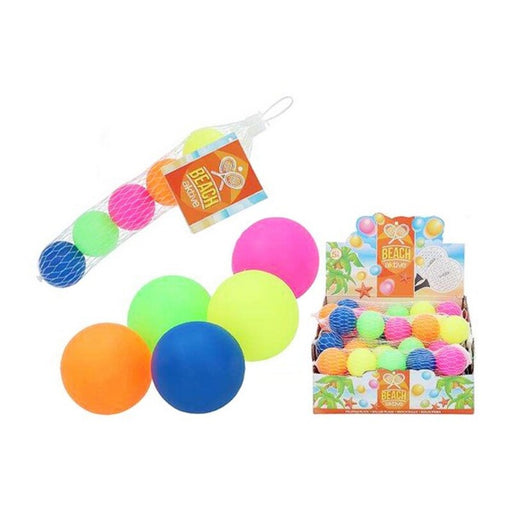 Bolas para Raquetas de Praia Multicolor (5 Pcs)