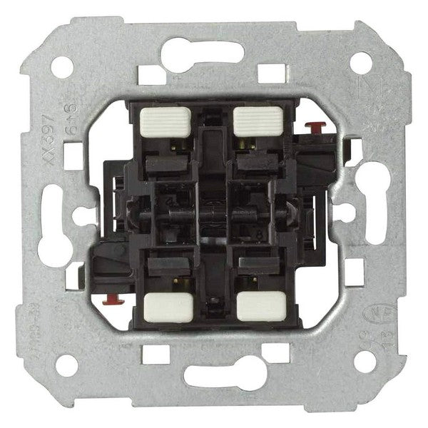 Interruptor Duplo Comutado Simon 75397 Alumínio PC