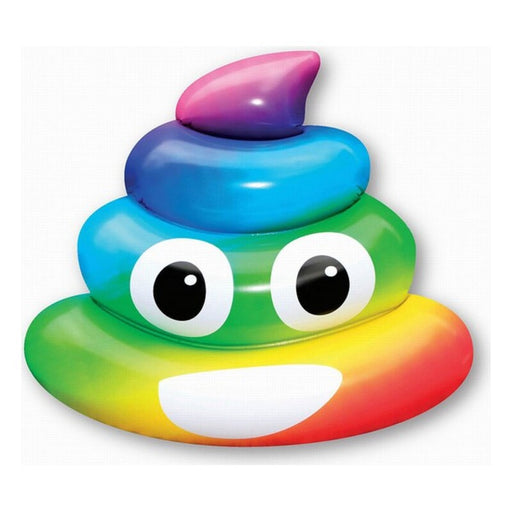 Colchão Insuflável Rainbow Poo (107 x 121 x 26  cm)