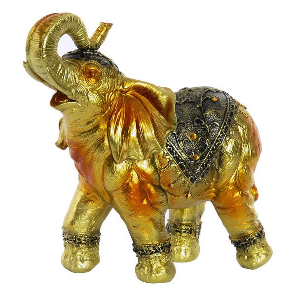 Figura Decorativa DKD Home Decor Resina Elefante Gemas (30 x 26 x 29 cm)