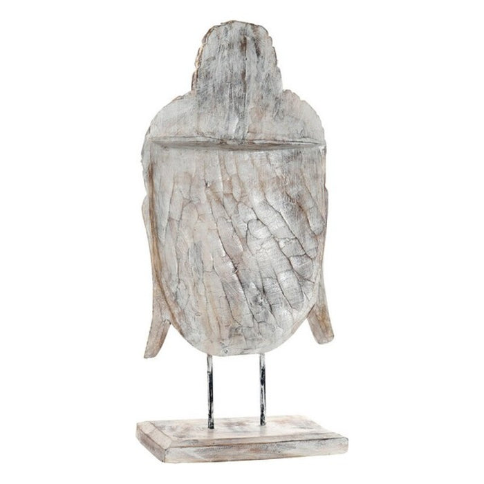 Figura Decorativa Dekodonia Bambu Ferro Buda (31 x 15 x 67 cm)