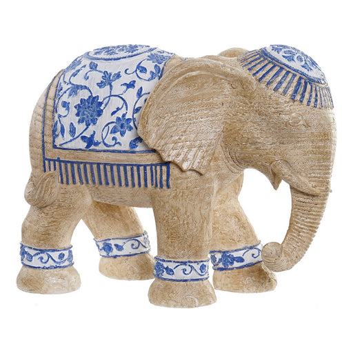 Escultura DKD Home Decor Resina Elefante (25 x 13 x 19 cm)