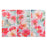 Pintura DKD Home Decor Madeira Bloemen Tela (3 pcs) (50 x 3 x 100 cm)