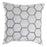 Almofada DKD Home Decor Veludo Geométrico (45 x 45 cm)