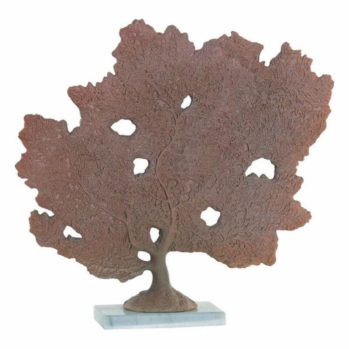 Figura Decorativa DKD Home Decor Coral Resina Mármore (43 x 8 x 39 cm)