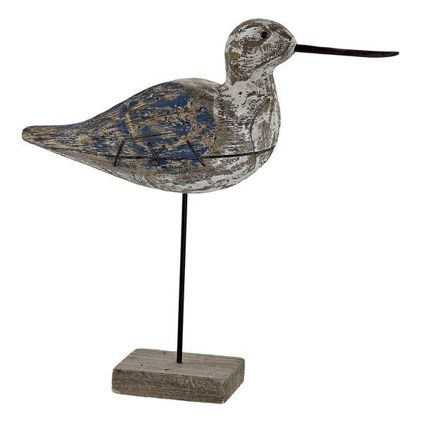 Figura Decorativa DKD Home Decor Vogel Madeira Metal (32 x 10 x 33 cm)