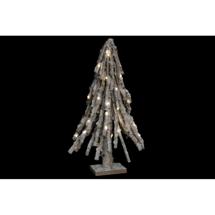 Árvore de Natal DKD Home Decor Troncos Bétula LED (32 x 32 x 60 cm)