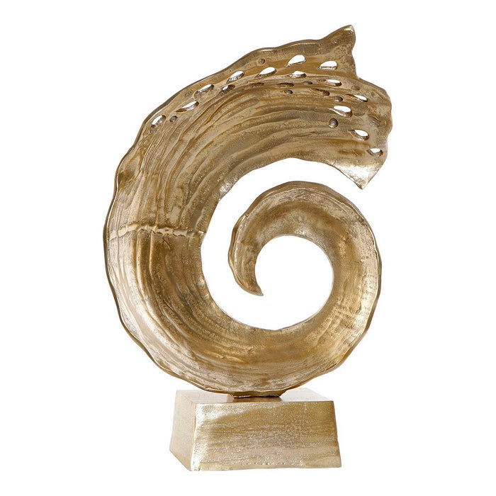 Figura Decorativa DKD Home Decor Dourado Alumínio (39 x 20 x 57.5 cm)