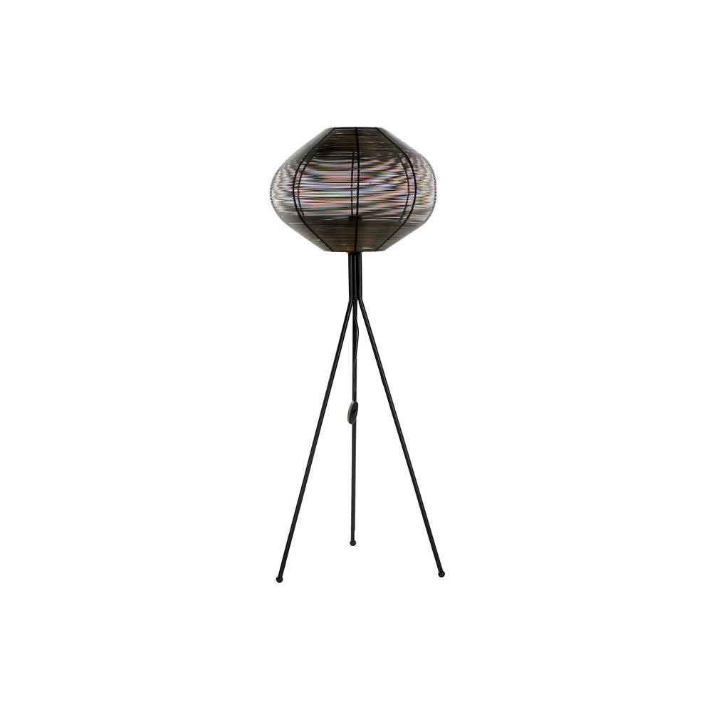 Luminária de chão DKD Home Decor Preto Metal (42 x 42 x 112 cm)