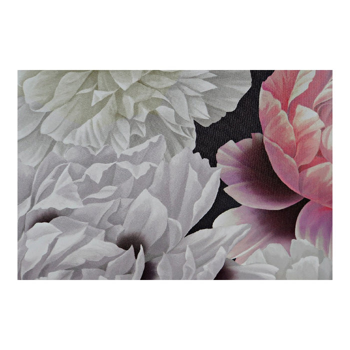 Pintura DKD Home Decor Flowers (50 x 1.8 x 70 cm)