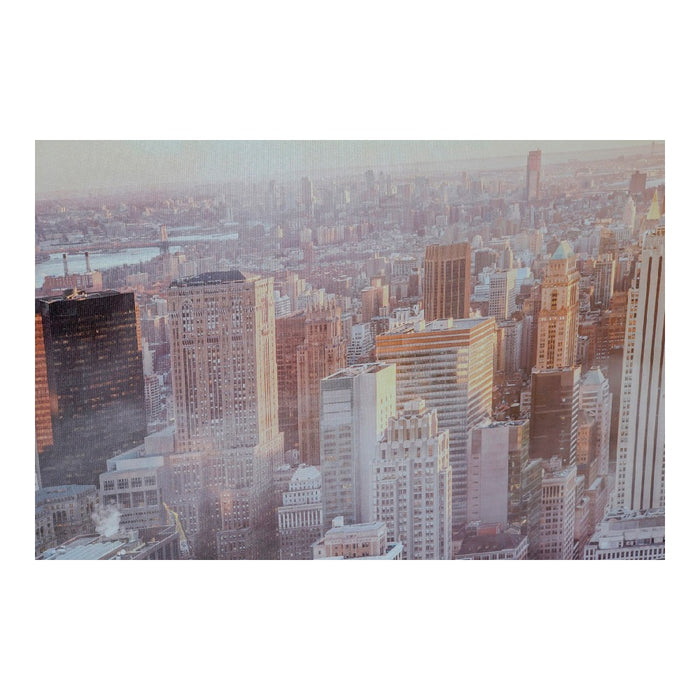 Pintura DKD Home Decor Skyscrapers (120 x 1.8 x 60 cm)