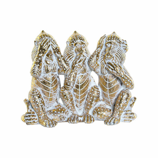 Figura Decorativa DKD Home Decor ‎S3016868 Dourado Resina Tropical (21 x 11 x 16,2 cm)