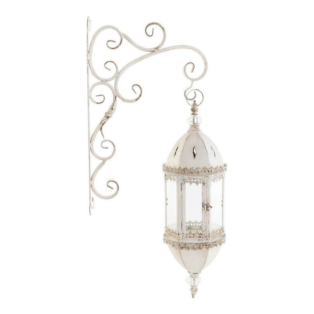 Castiçais DKD Home Decor Metal Cristal (36 x 21 x 88 cm)