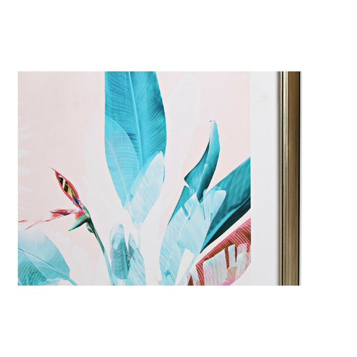 Pintura DKD Home Decor S3013706 Tropical (60 x 4 x 80 cm)