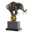 Figura Decorativa DKD Home Decor Metal Resina Elefante (31 x 13 x 41 cm)