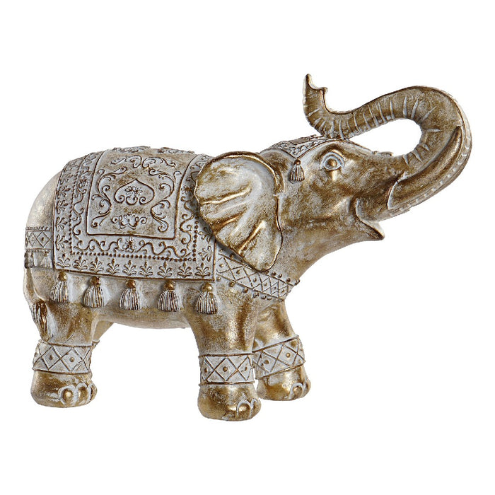 Figura Decorativa DKD Home Decor Resina Elefante (40 x 16 x 29 cm)