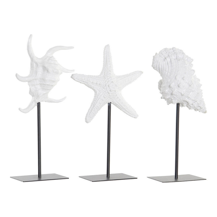 Figura Decorativa DKD Home Decor Metal Resina (3 pcs) (19.5 x 8 x 34 cm)