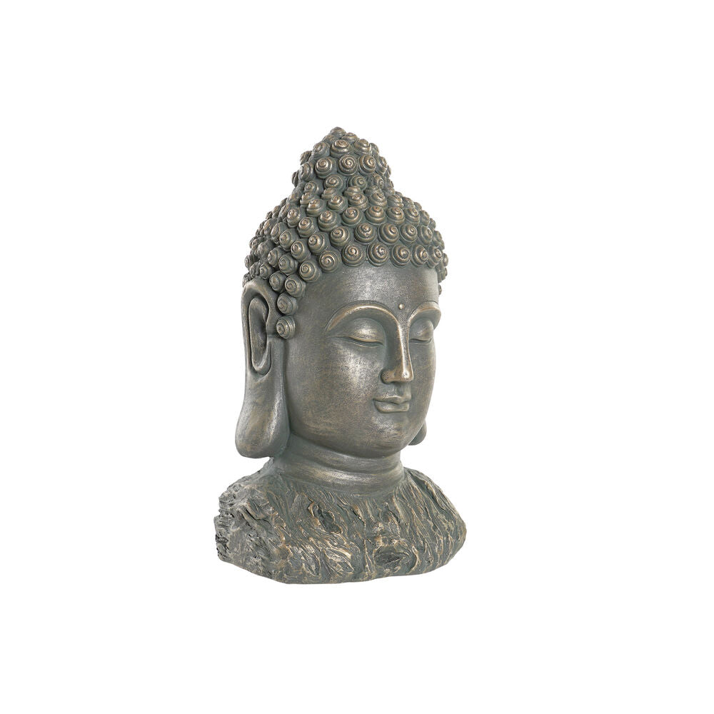 Figura Decorativa DKD Home Decor Fibra de Vidro Oriental Buda