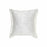 Almofada DKD Home Decor 8424001850327 Cinzento Poliéster Veludo Alumínio Branco Losangos (45 x 10 x 45 cm)