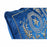 Almofada DKD Home Decor 8424001850341 Azul Dourado Poliéster Veludo Alumínio (45 x 10 x 45 cm)