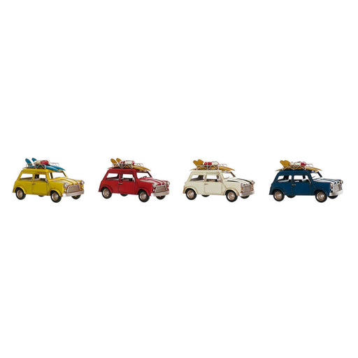 Veículo DKD Home Decor Decorativo Carro Vintage (4 pcs) (25 x 12.5 x 14 cm)