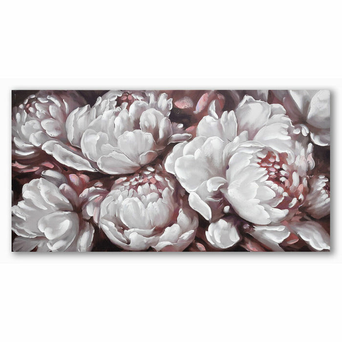 Pintura DKD Home Decor Bloemen (120 x 3 x 60 cm) (2 pcs)