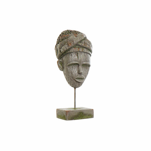 Figura Decorativa DKD Home Decor Fibra de Vidro Metal Africana (20 x 12 x 55 cm)