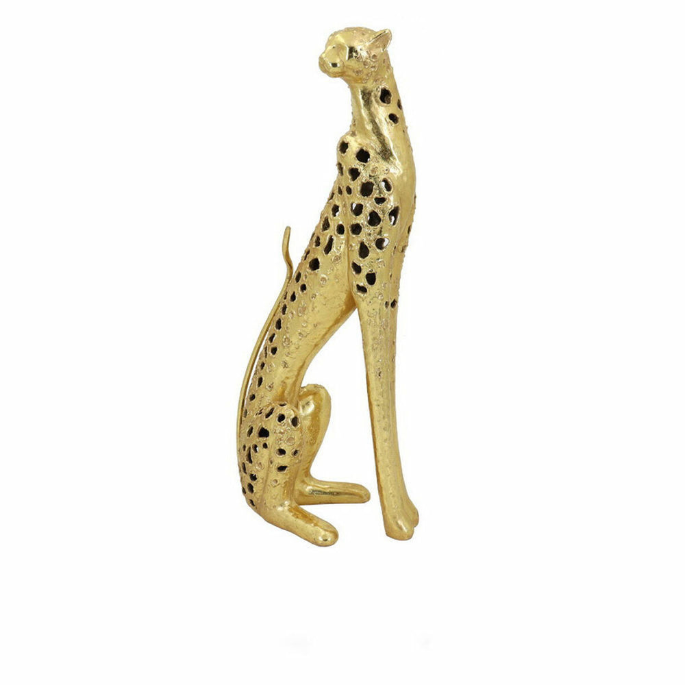 Figura Decorativa DKD Home Decor Resina Colonial Leopardo