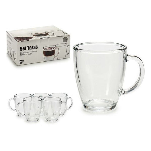 Conjunto de Copos Vivalto 6 pcs Transparente (320 ml) (6 Peças) (18,5 x 11 x 27 cm) (6 Copos)