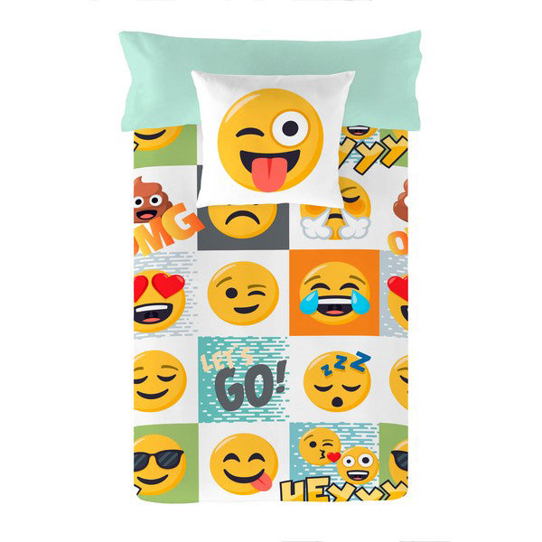 Capa nórdica Emoji Hey