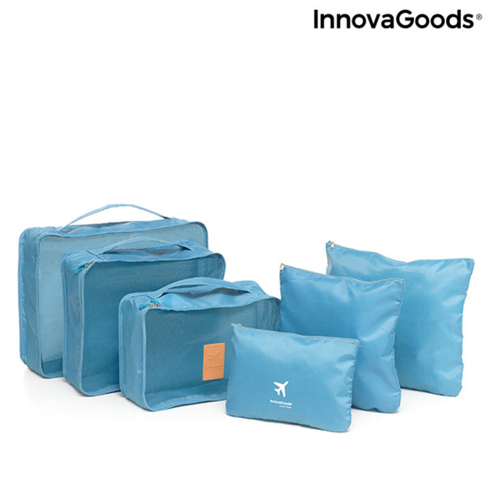 Conjunto de Bolsas de Organização para Malas Luggan InnovaGoods 6 Peças