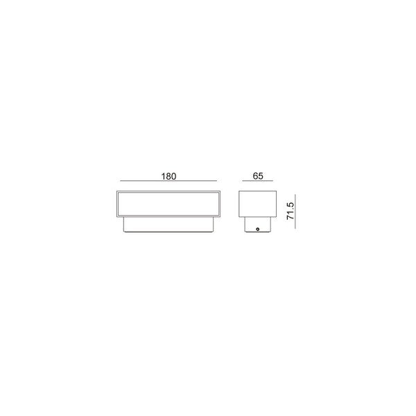 Aplique LED Ledkia Carinae A 12W 480 Lm (Branco Quente 3000K)