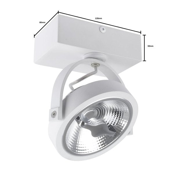 Projector LED Ledkia CREE A+ 15W Branco Frio 5500K 800 lm (190x130x80 mm)