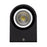 Luz de Parede Ledkia Gala  Preto 50 W