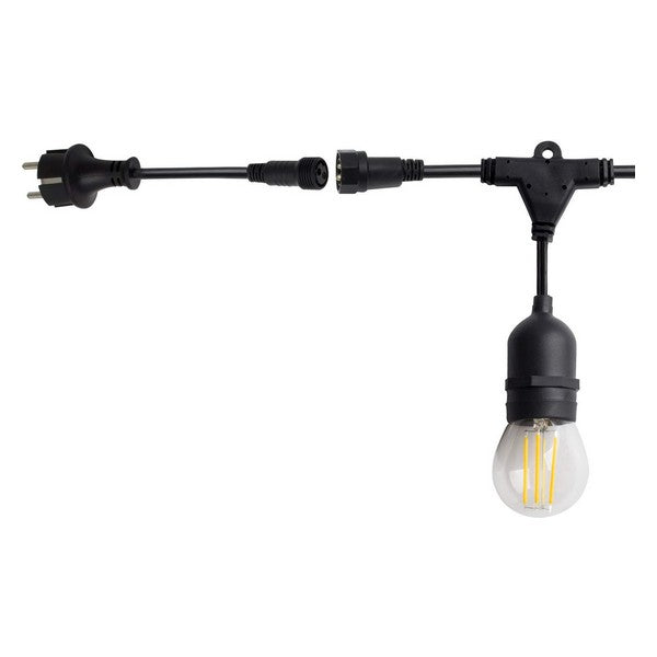 Grinalda de Luzes LED Waterproof Ledkia 5,5 m Preto 200 W