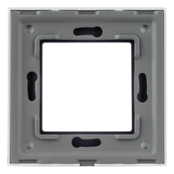 Quadro para Interruptor de Luz Ledkia 4469 Alumínio Cristal