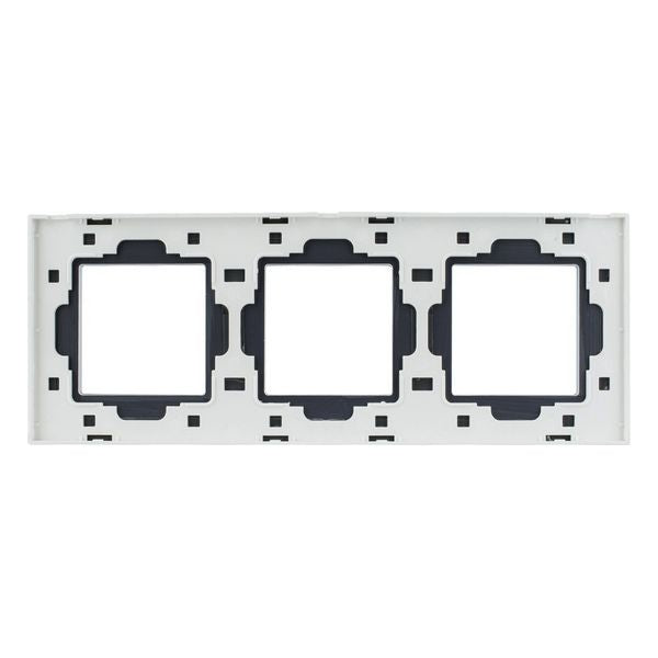 Quadro para Interruptor de Luz Ledkia 4472 Alumínio Cristal