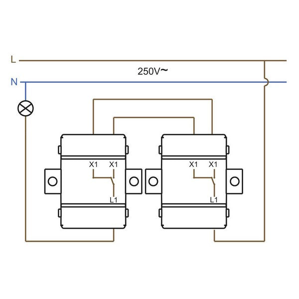 Interruptor Simples Comutado Ledkia