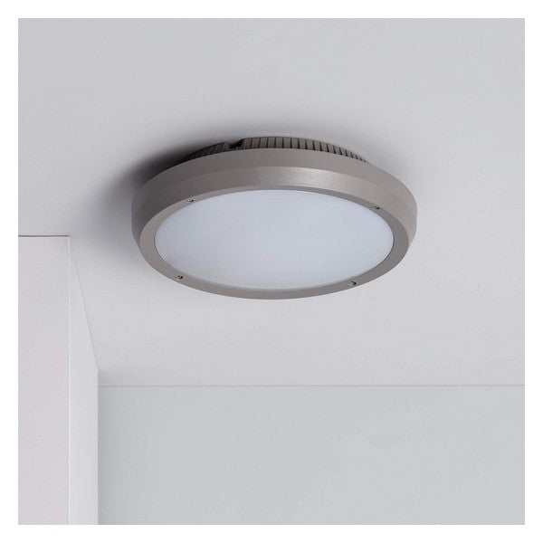 Teto Ledkia Curio Circular Cinzento 36 W (Ø 300 x 90 mm)