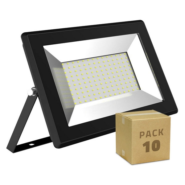 Projetor LED Ledkia Solid (10 uds) 100W 100 W 10000 Lm (Branco Neutro 4000K)