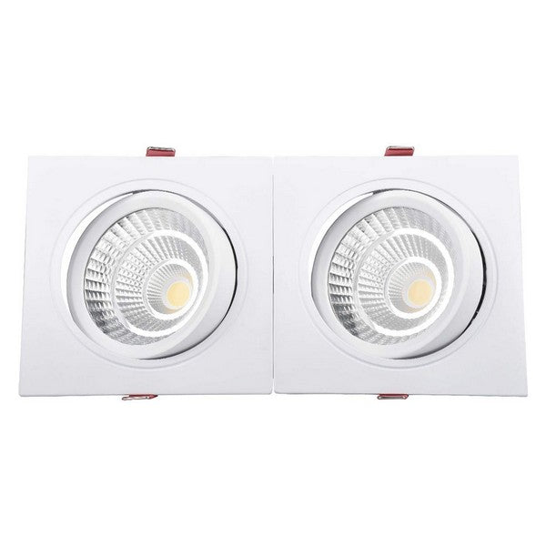 Foco Downlight LED Ledkia A+ 20 W 1800 Lm (Branco Quente 3000K - 3200K)