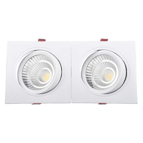 Foco Downlight LED Ledkia A+ 10 W 900 Lm (Branco Quente 3000K - 3200K)