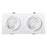 Foco Downlight LED Ledkia A+ 30 W 2700 lm (Branco Quente 3000K - 3200K)