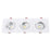 Foco Downlight LED Ledkia A+ 15 W 1350 Lm (Branco Quente 3000K - 3200K)