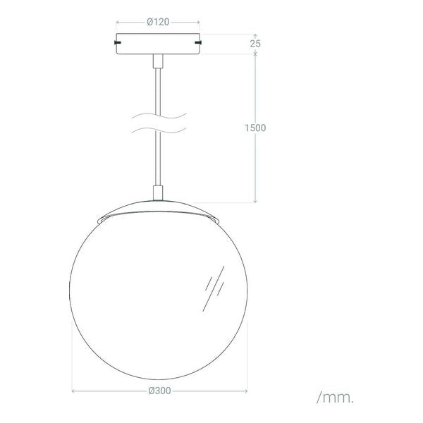 Candeeiro de teto Ledkia Ilargia 60 W