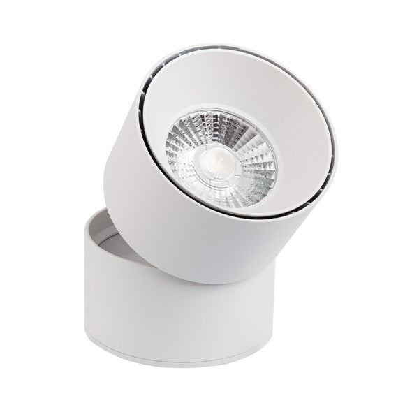 Luz de Teto Ledkia Onuba A+ 15W Branco Frio 5000K - 5500K 1200 Lm (110xØ90 mm) (110 x Ø 90 mm)