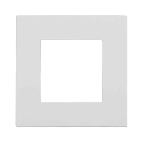 Quadro para Interruptor de Luz Ledkia Modern Branco (86 x 86 x 9.5 mm)