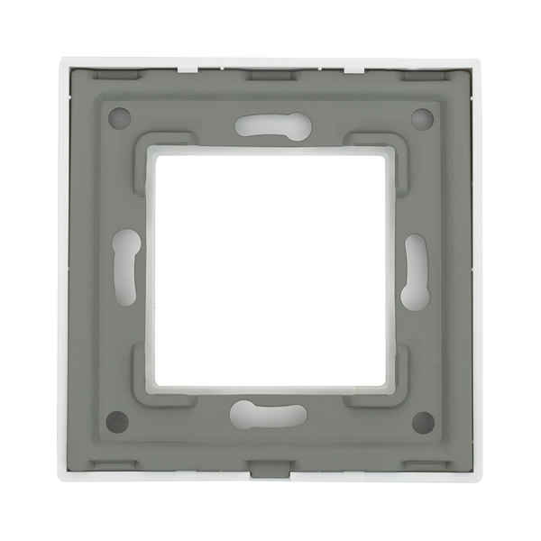 Quadro para Interruptor de Luz Ledkia Modern Branco (86 x 86 x 9.5 mm)